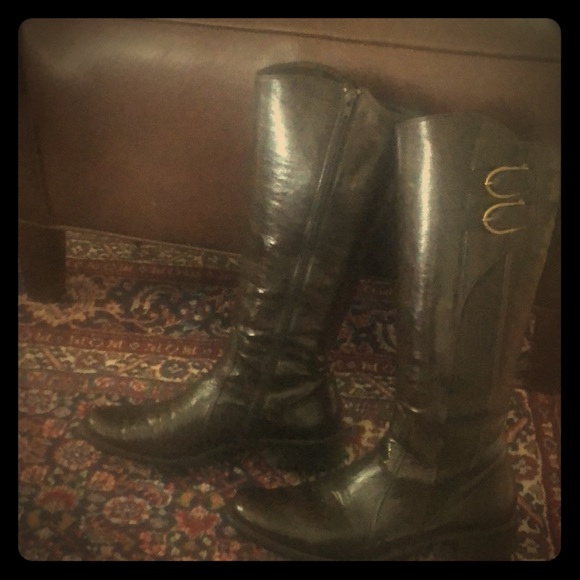 Paul Green dark brown riding boots - Picture 1 of 7